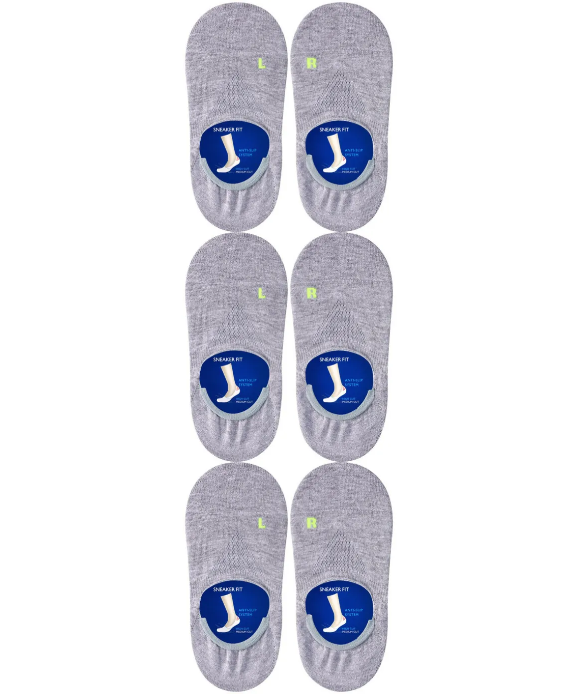 Cool Kick 3-Pack Kinderen Kousenvoetjes