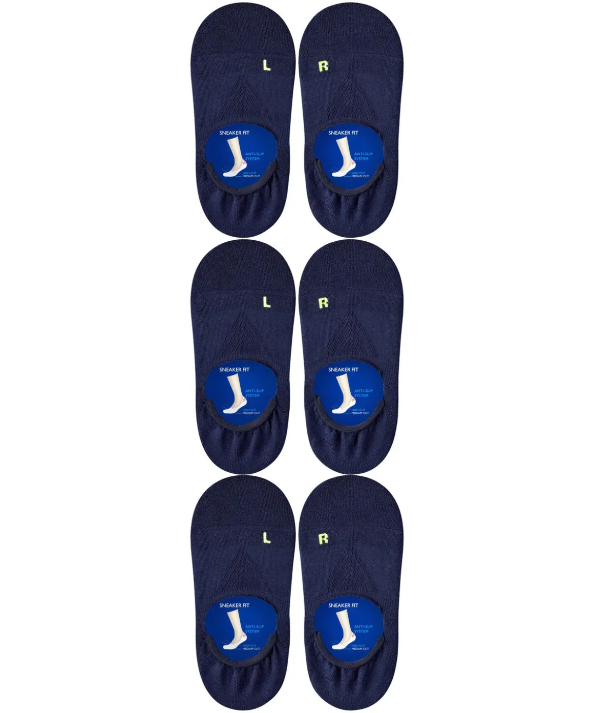 Cool Kick 3-Pack Kinderen Kousenvoetjes