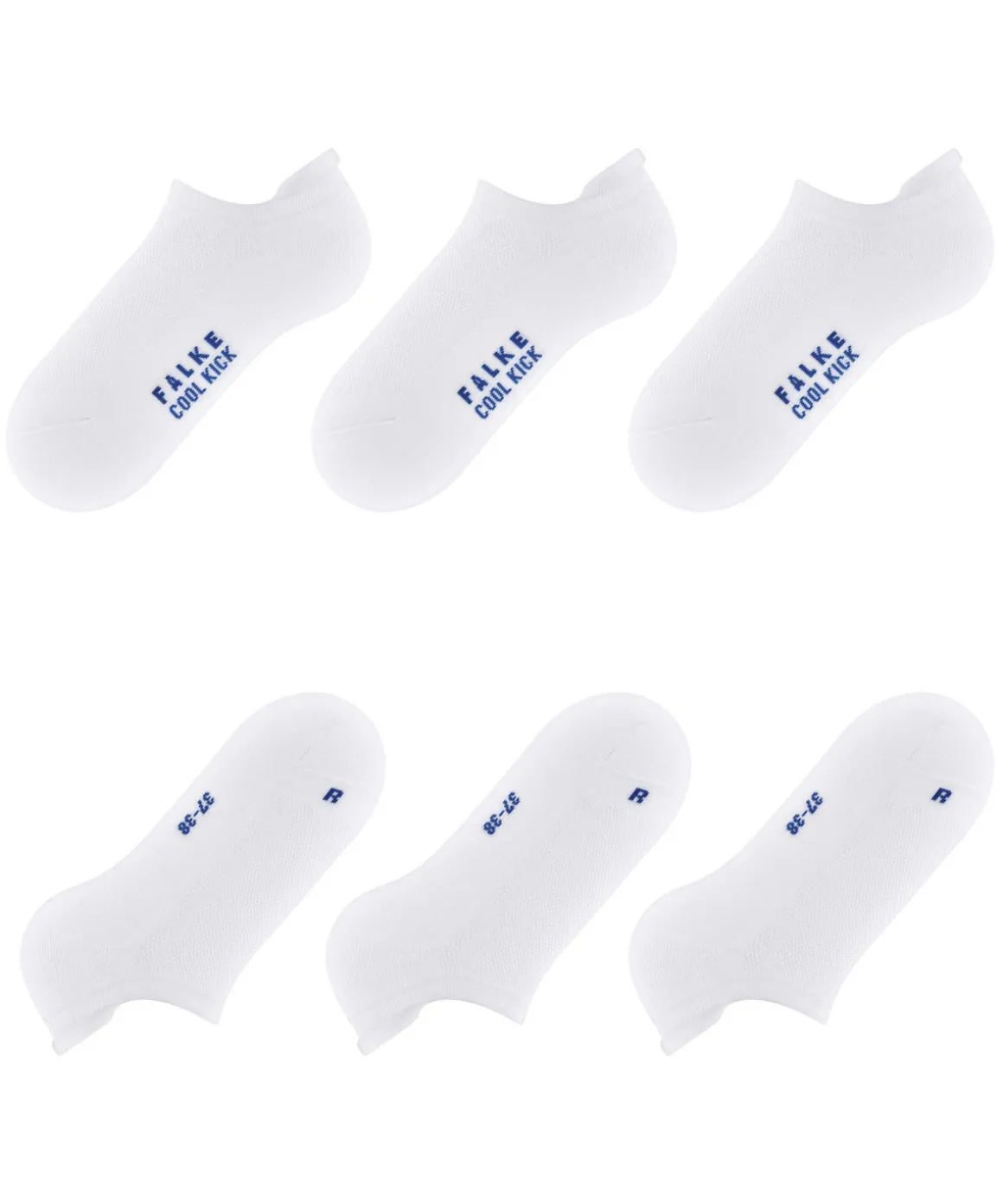 Cool Kick 3-Pack Unisex Sneakersokken