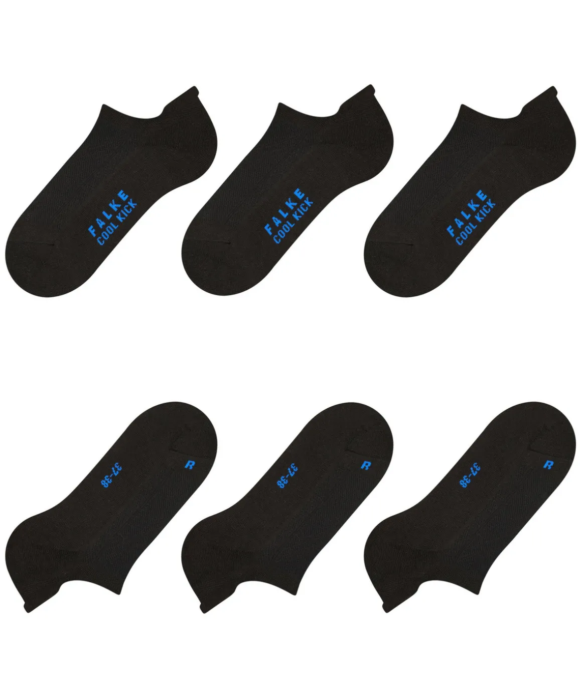 Cool Kick 3-Pack Unisex Sneakersokken
