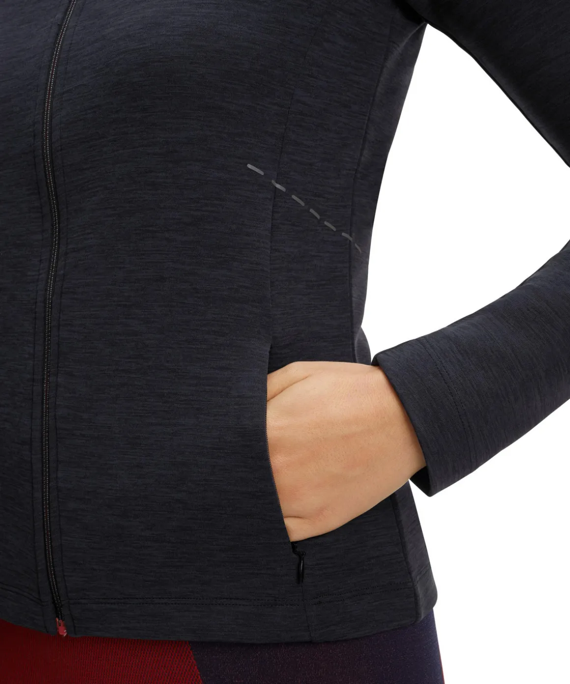 Core Dames Jacket Opstaande Kraag