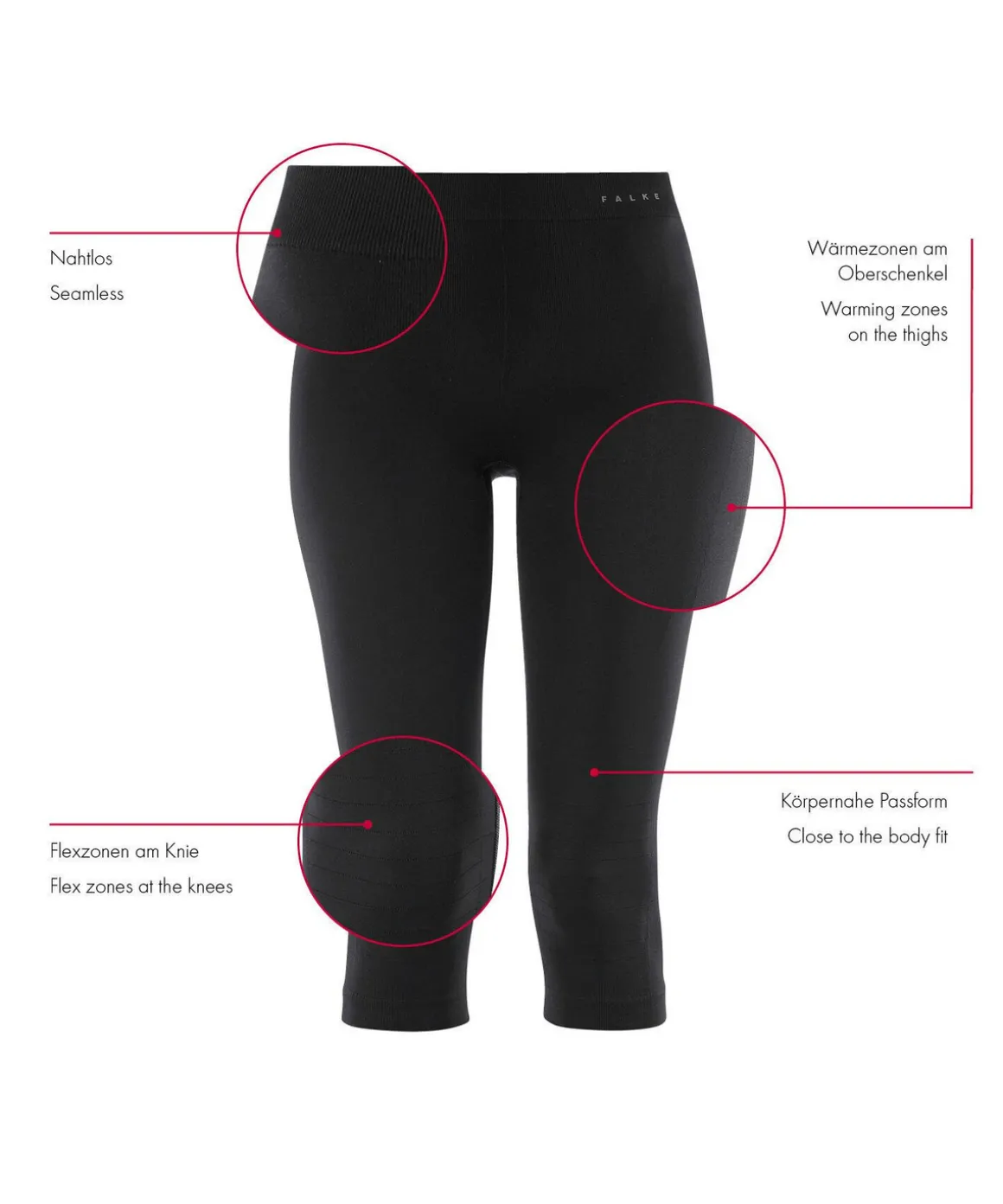 Dames 3/4 Tights Warm