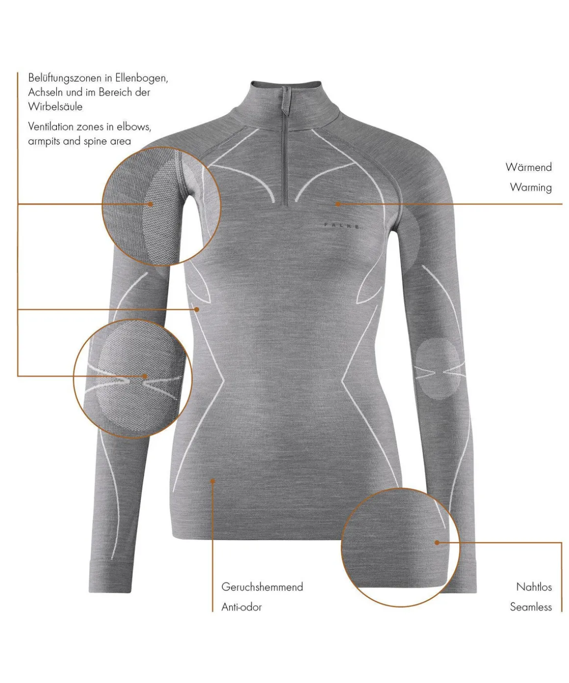 Dames Lange Mouw Shirt Wool-Tech