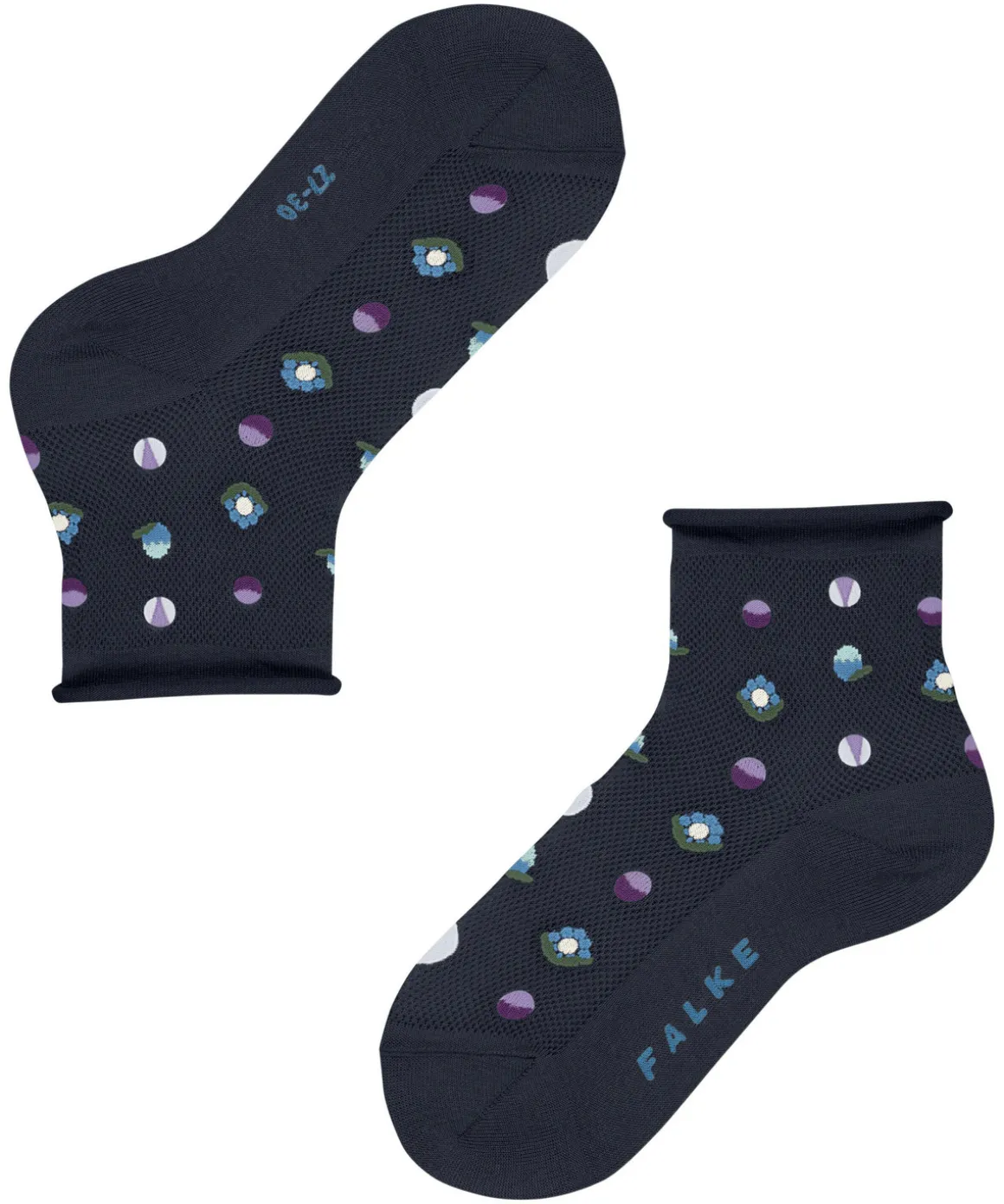 Dotted Flower Kinderen Korte Sok