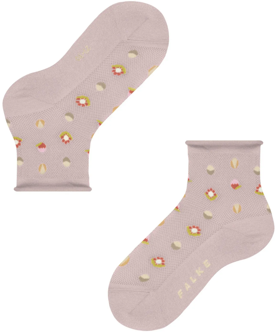 Dotted Flower Kinderen Korte Sok