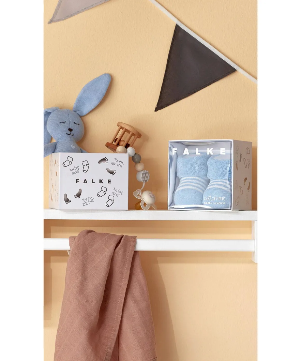Erstlingsringel Baby's Geschenkbox