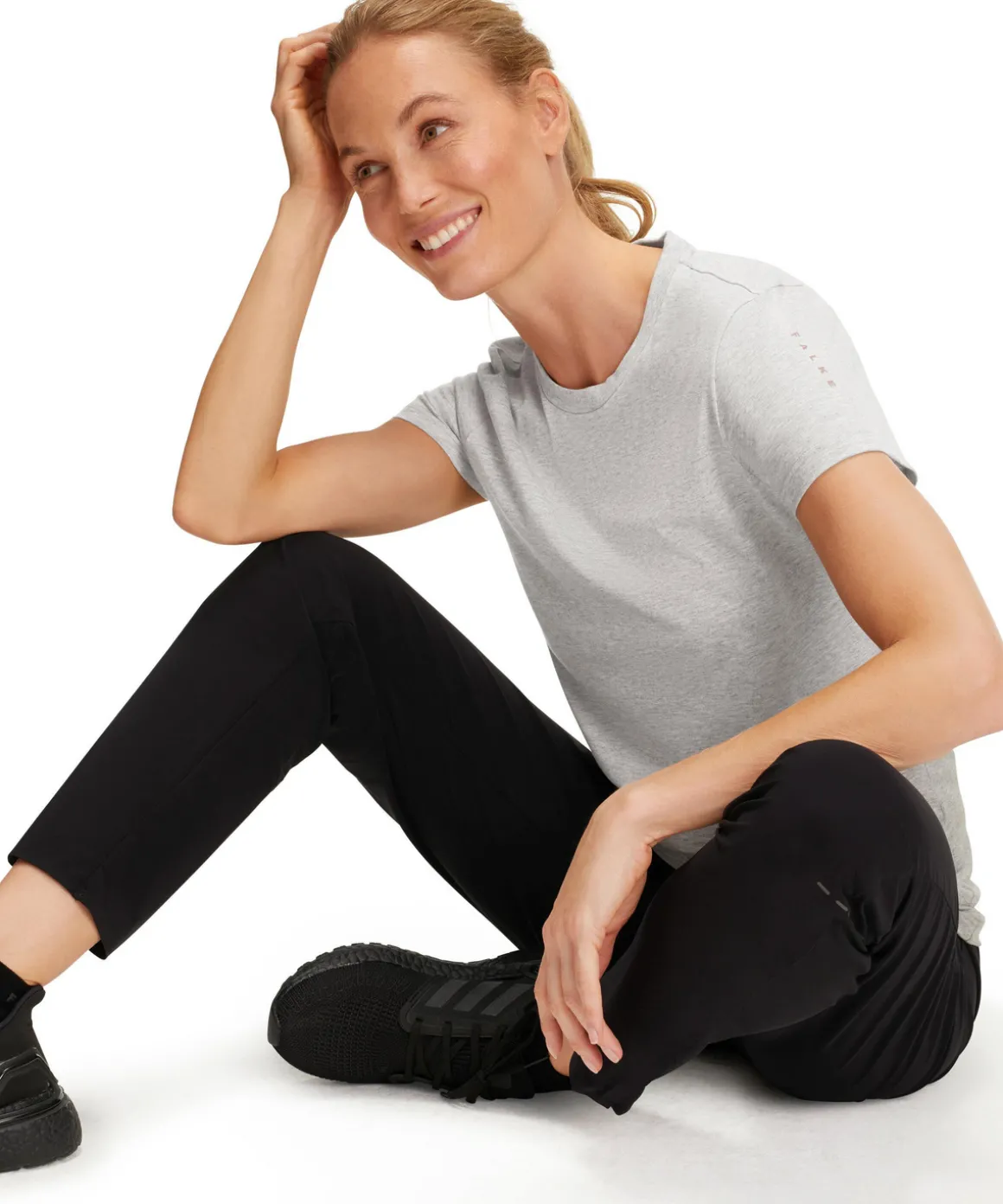 Falke Dames T-Shirt Ronde Hals