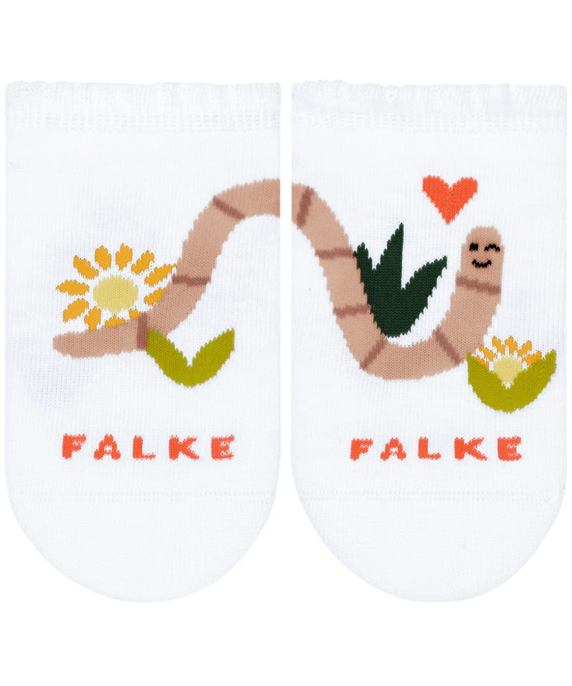 Funny Worm Kinderen Sneakersokken