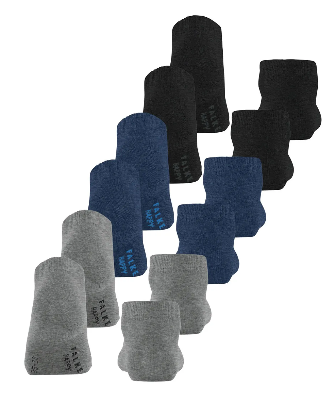 Happy Bundle 6-Pack Dames Sneakersokken