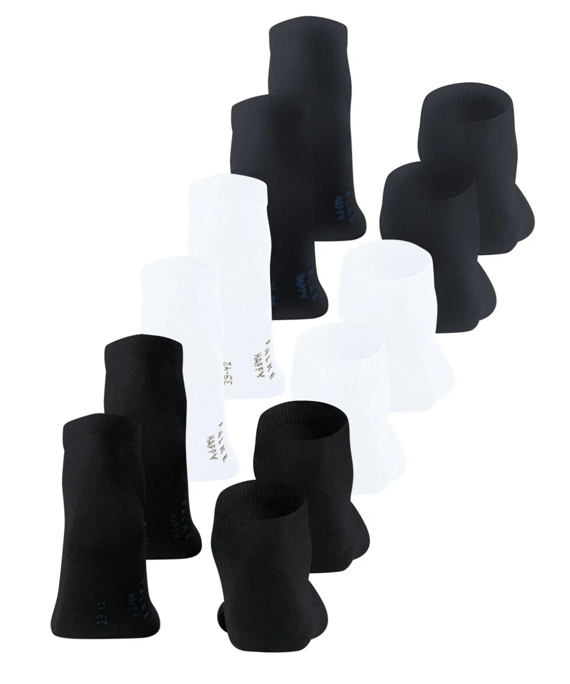 Happy 6-Pack Heren Sneakersokken