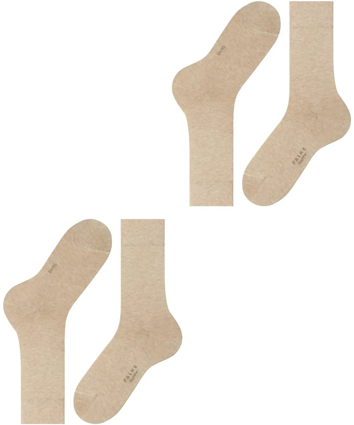 Happy 2-Pack Heren Sokken