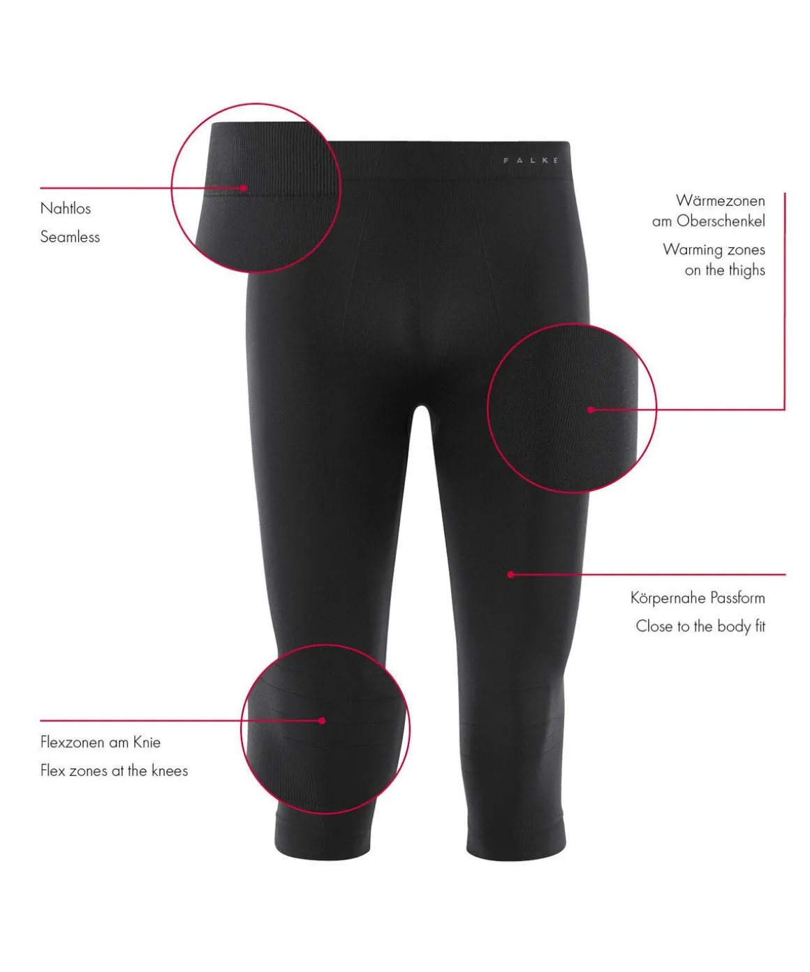 Heren 3/4 Tights Warm