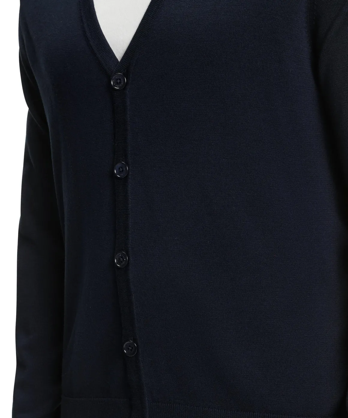Heren Cardigan College Kraag