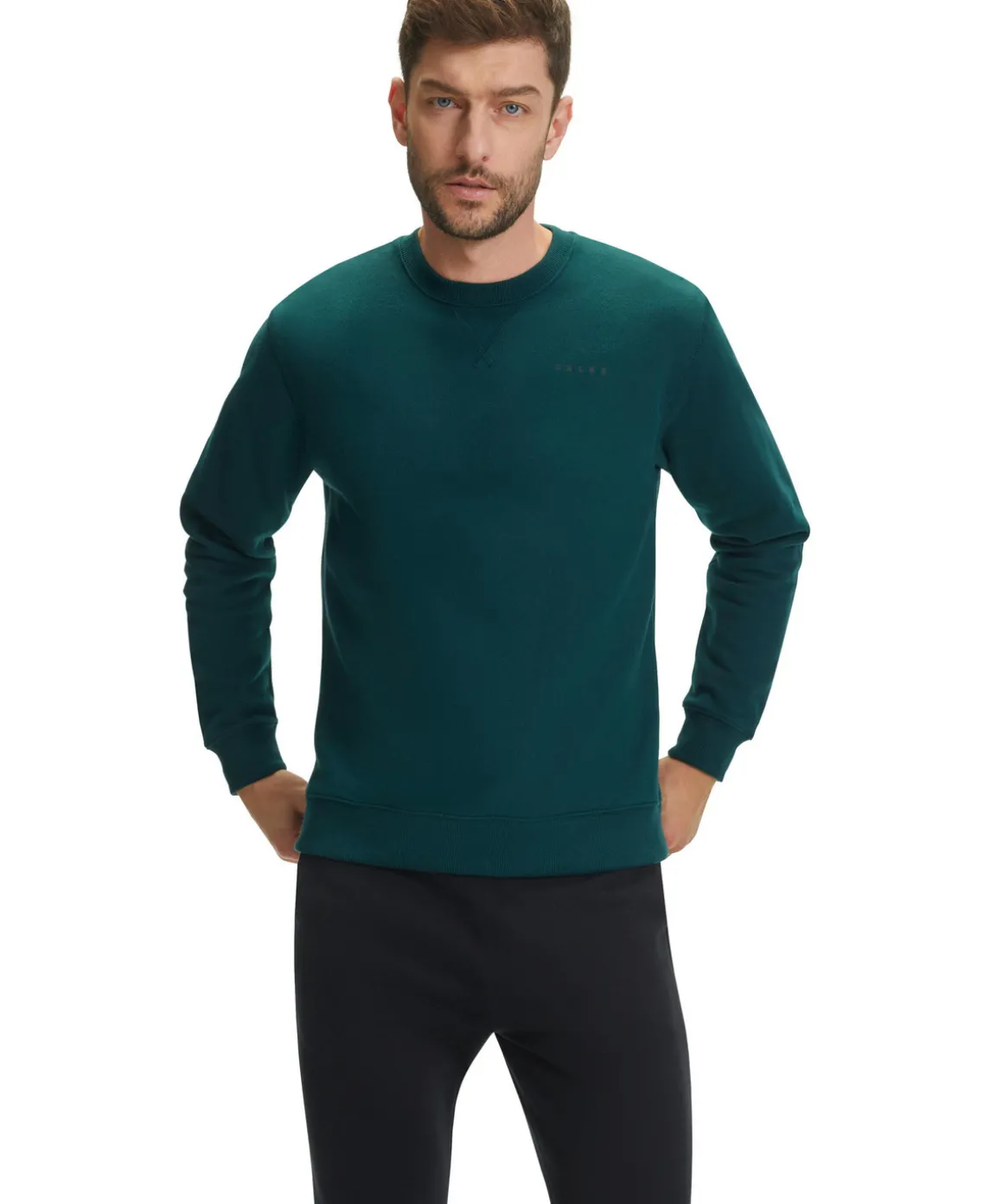 Heren Lange Mouw Shirt Ronde Hals
