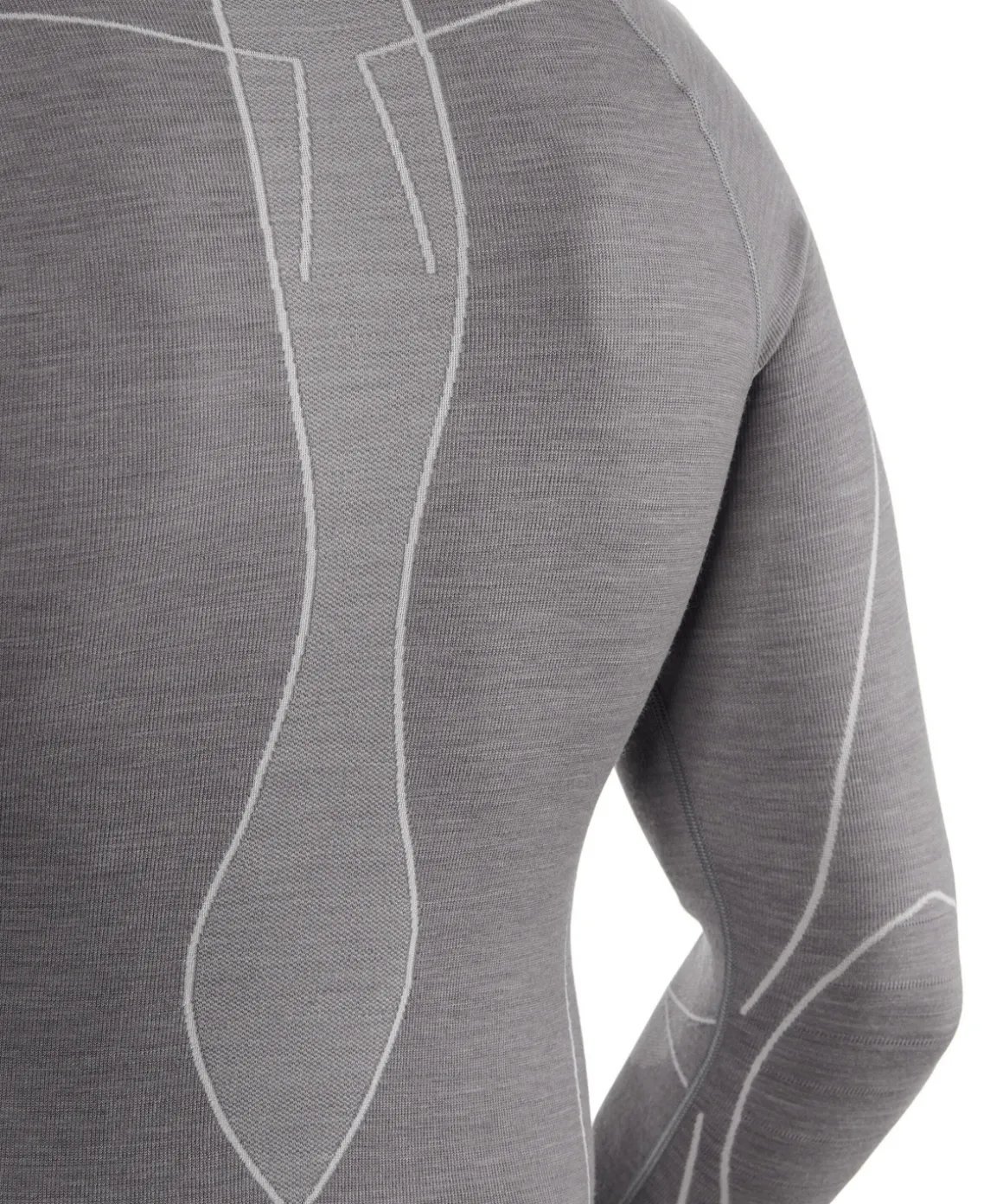 Heren Lange Mouw Shirt Wool-Tech