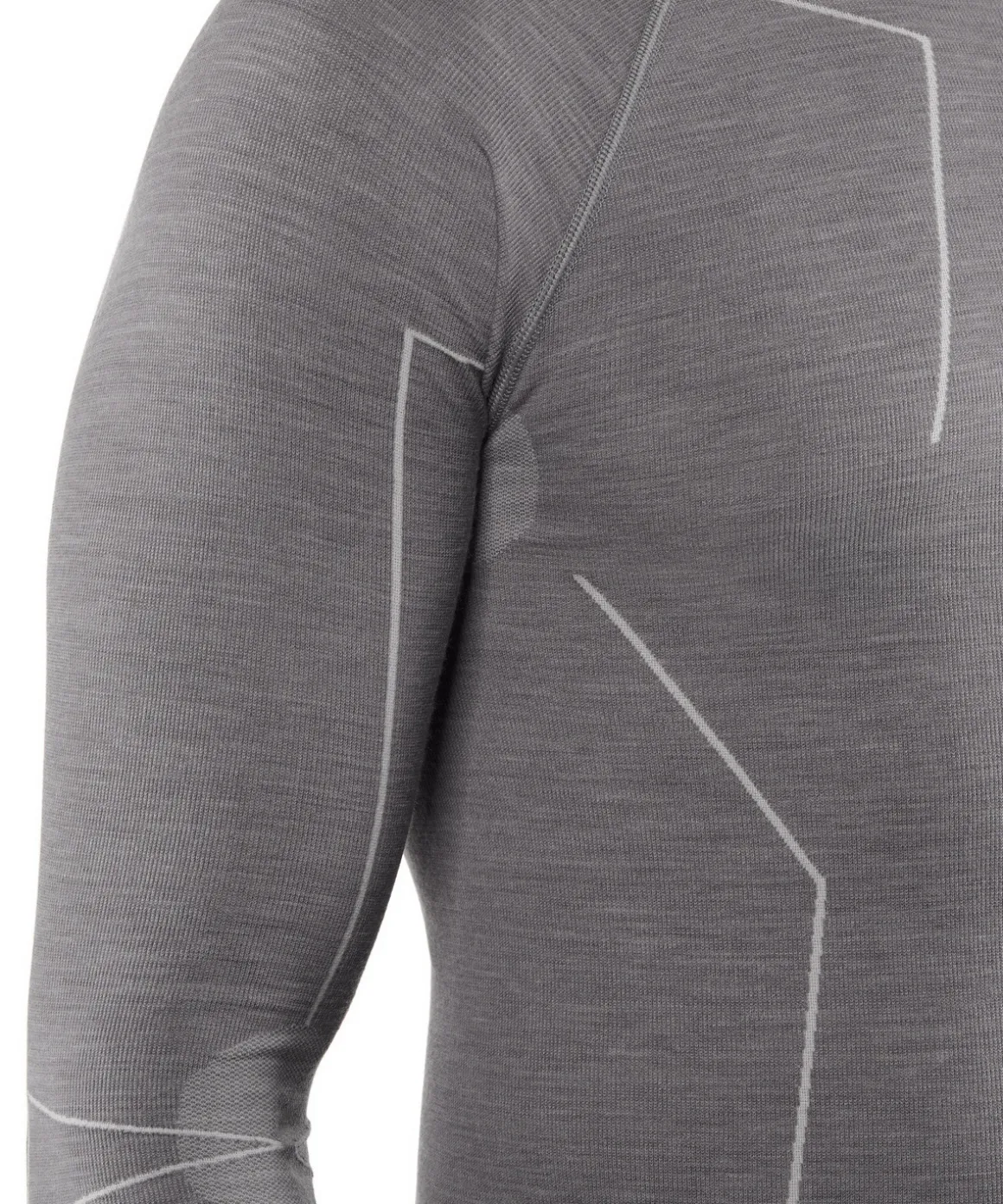 Heren Lange Mouw Shirt Wool-Tech
