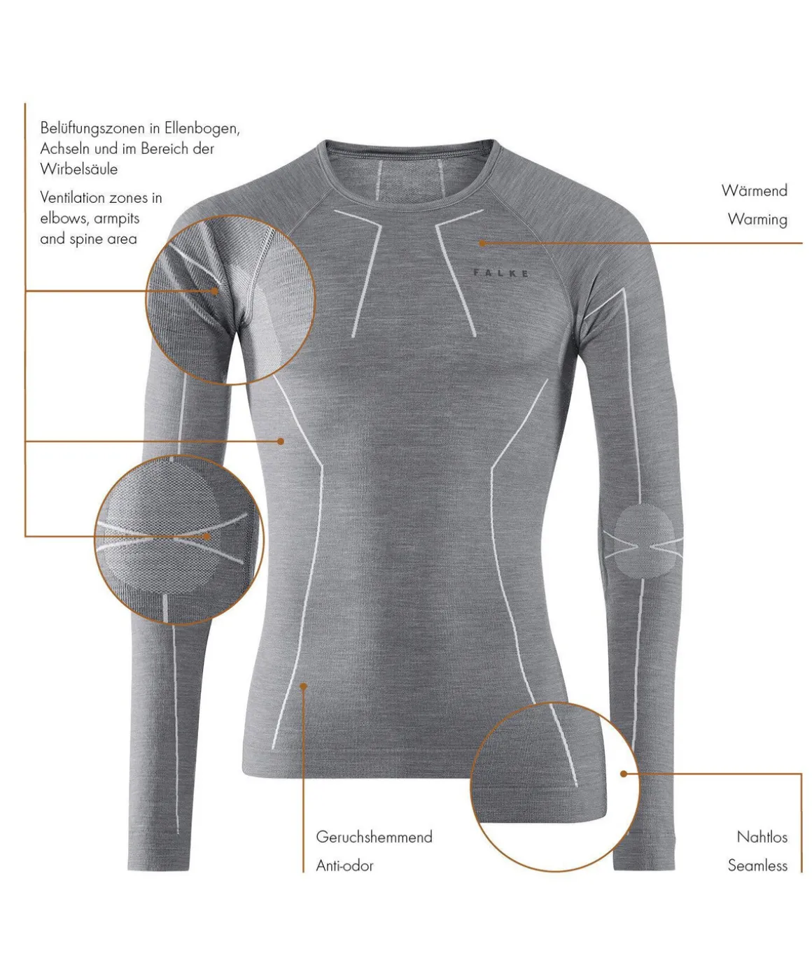 Heren Lange Mouw Shirt Wool-Tech