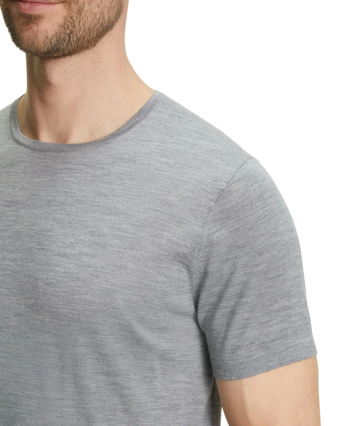 Heren T-Shirt Ronde Hals