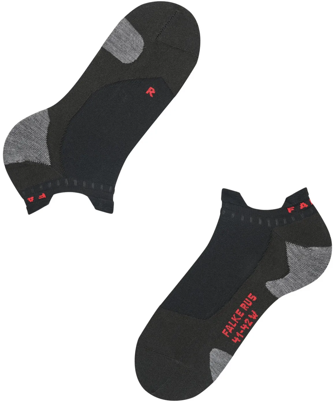 Ru5 Race Invisible Dames Running Kousenvoetjes