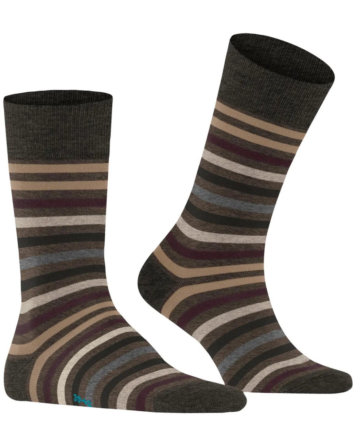 Tinted Stripe Heren Sokken