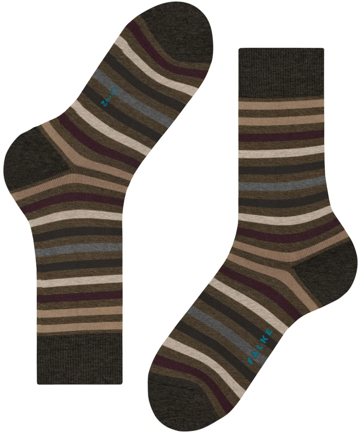 Tinted Stripe Heren Sokken